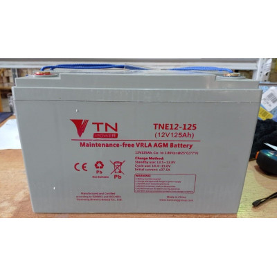 Аккумулятор для штабелёров CDD15R-E/CDD10R-E/CDD12R-E/IWS/WS/CTD/DYC
12V/125Ah гелевый (Gel battery)